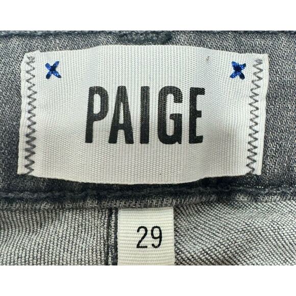 Paige Women’s Gray Verdugo Ultra Skinny Denim Jeans - Size 29x30 - Picture 6 of 7
